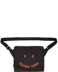 Ps By Paul Smith Black Happy Messenger Bag