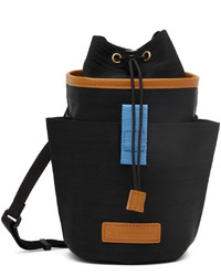 Master-piece Co Black Link Chalk Messenger Bag