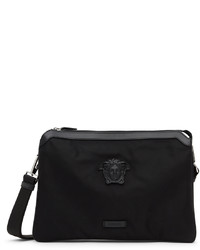 Versace Black Medusa Messenger Bag