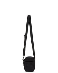 Maison Margiela Black Mini Four Stitch Messenger Bag