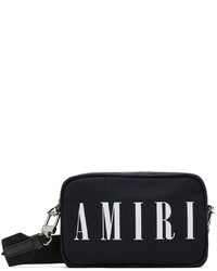 Amiri Black Nylon Camera Messenger Bag