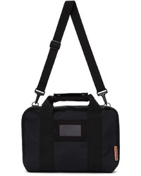Acne Studios Black Nylon Messenger Bag