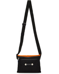 Marni Black Orange Hackney Messenger Bag