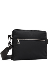 Bottega Veneta Black Padded Messenger Bag