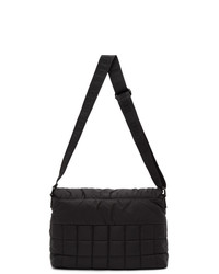 DSQUARED2 Black Quilted Nylon Messenger Bag