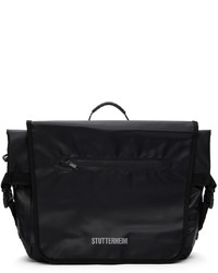 Stutterheim Black Rain Messenger Bag