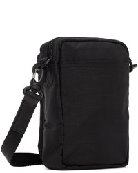 Ps By Paul Smith Black Recycled Nylon Messenger Bag