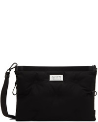 Maison Margiela Black Recycled Nylon Messenger Bag