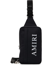Amiri Black Sling Messenger Bag