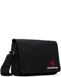 Balenciaga Black Small Explorer Messenger Bag