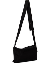 Yohji Yamamoto Black Small Puff Messenger Bag