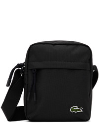 Lacoste Black Zip Crossover Messenger Bag