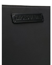 Emporio Armani Logo Patch Messenger Bag