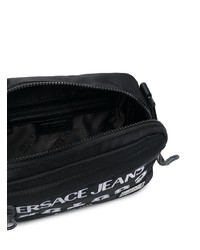 VERSACE JEANS COUTURE Logo Print Messenger Bag