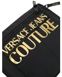 VERSACE JEANS COUTURE Logo Print Messenger Bag
