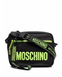Moschino Logo Zipped Shoulder Bag