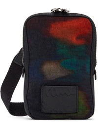 Paul Smith Multicolor Ink Spill Messenger Bag