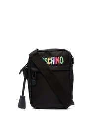 Moschino Painted Logo Print Shoulder Bag