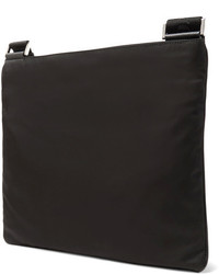 Prada Saffiano Leather Trimmed Nylon Messenger Bag