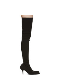 Balenciaga Black Over The Knee Sock Boots