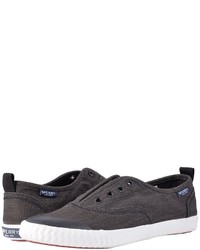 Sperry Sayel Clew Scratched Canvas Slip On Shoes