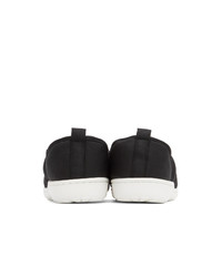 SUBU Black And White Amp Traction Loafers