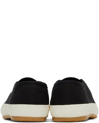 Lemaire Black Canvas Sneakers