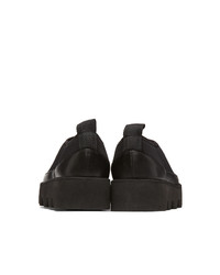 Issey Miyake Black United Nude Edition Bounce Sneakers