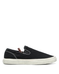 Acne Studios Contrast Stitching Slip On Sneakers