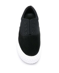 Kenzo Suede Panel Low Top Trainers