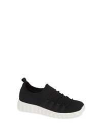 bernie mev. Zip Elastic Slip On Sneaker