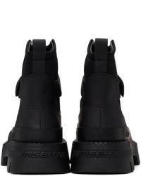 Misbhv Black Neoprene Duck Boots