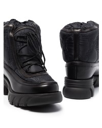 Gucci Gg Lace Up Ankle Boots