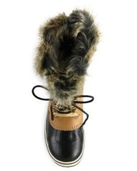 Sorel Tofino Ii Coated Canvas Faux Fur Winter Boots