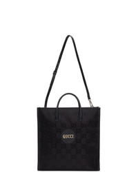 Gucci Black Off The Grid Long Gg Eco Tote