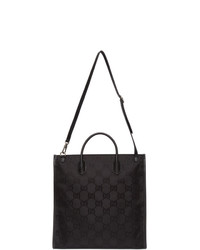 Gucci Black Off The Grid Long Gg Tote
