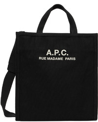 A.P.C. Black Recovery Tote