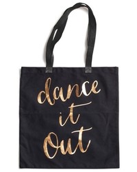 Rosanna Dance It Out Canvas Tote Black