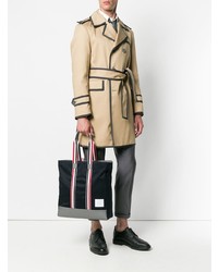 Thom Browne Leather Base Unstructured Tote Bag