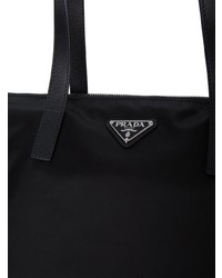 Prada Leather Handle Tote Bag