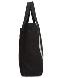 Peace Love World Oversized Canvas Tote