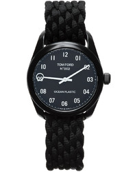 Tom Ford Black 002 Ocean Plastic Watch