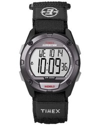 Timex Expedition Digital Watch With Fast Wrap Nylon Strap Black