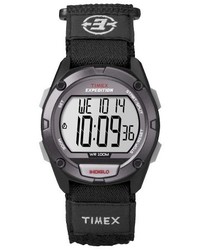 Timex Expedition Digital Watch With Fast Wrap Nylon Strap Black