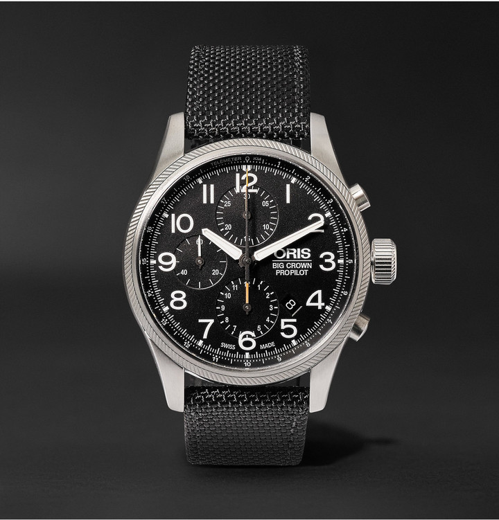 Oris Pro Pilot Automatic Chronograph 44mm Stainless Steel And