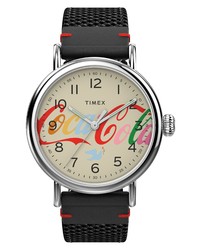 Timex Standard X Coca Cola Unity Collection Webbing Watch