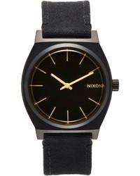 Nixon Time Teller Watch Black