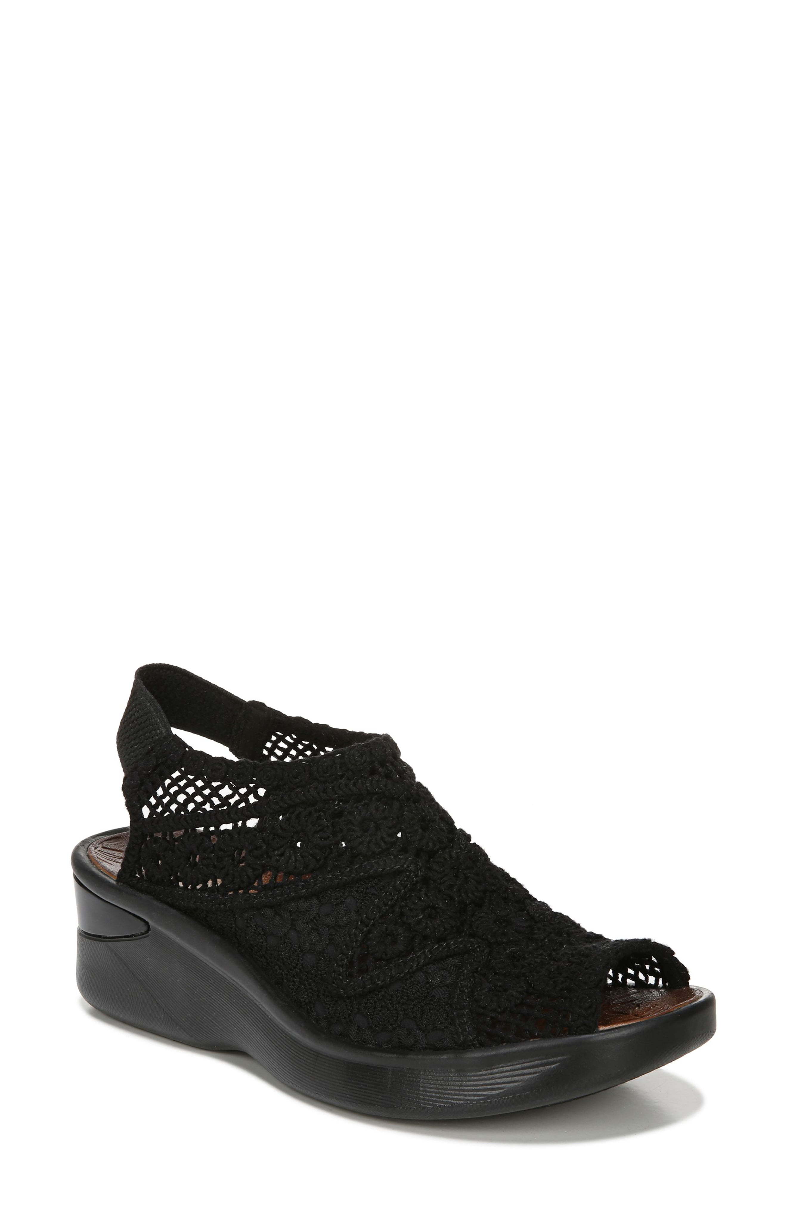 BZEES Surprise Crochet Wedge Sandal, $39 | Nordstrom | Lookastic