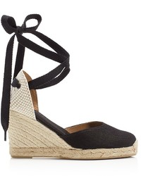 Soludos Tall Lace Up Espadrille Wedge Sandals