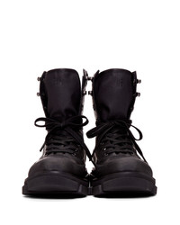 Both Black Gao High Boots